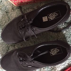 Vans Era Classic All Black Skate Shoes